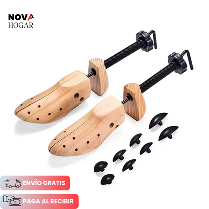 StretchShoe™ Horma de Madera Expansora de Zapatos