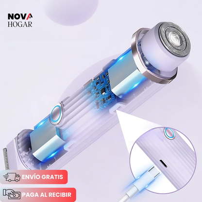 PureTrim™ Depilador de Doble Cabezal para Dama