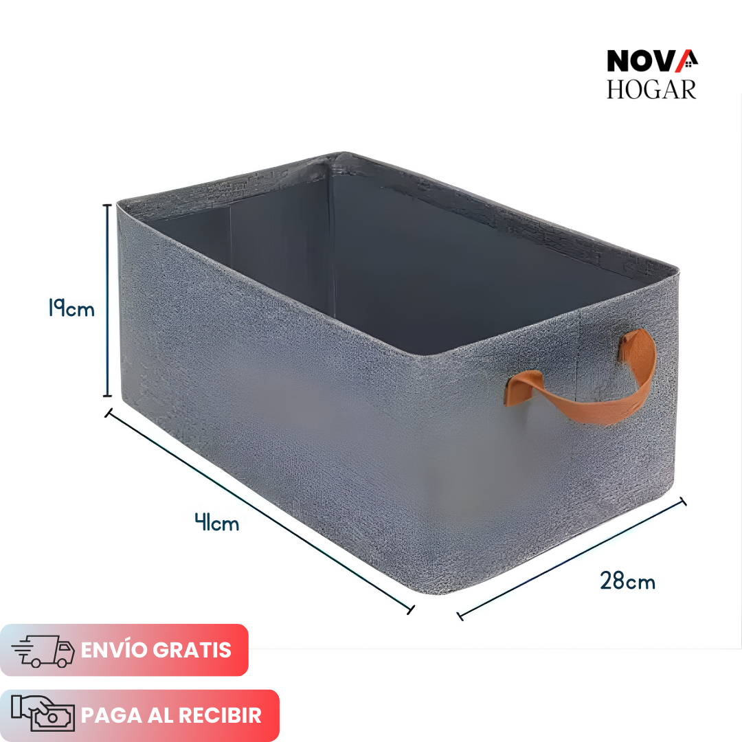 2x1 FoldMaster™ Caja Organizador Plegable Reforzada