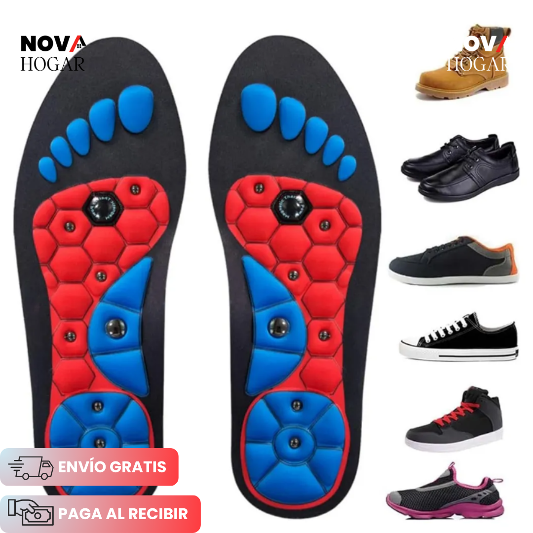 MagniStep™ Plantillas Magnéticas de Acupresión