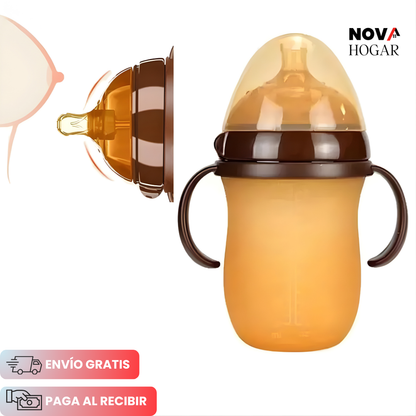 MommyTouch™ Biberón Silicona Sensación Real Materna