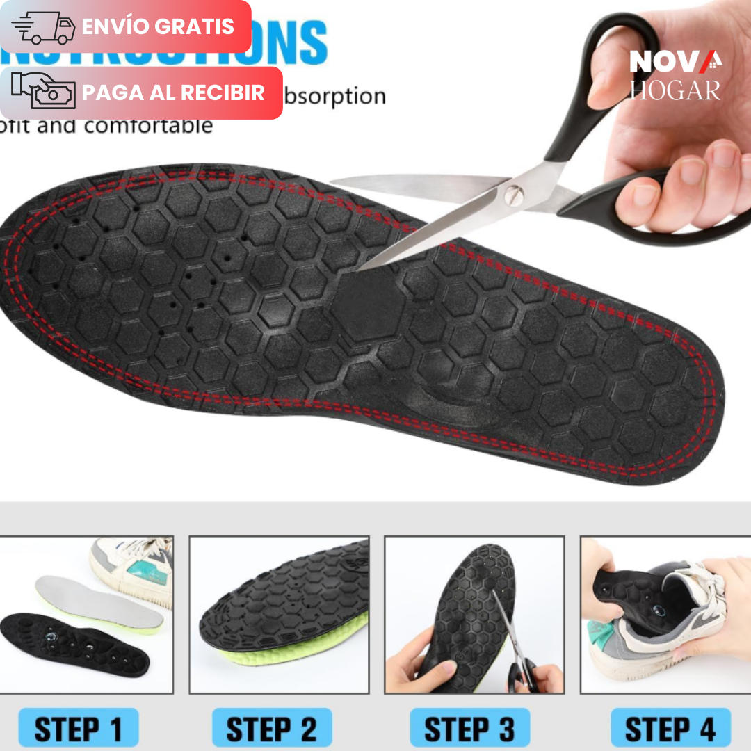 MagniStep™ Plantillas Magnéticas de Acupresión
