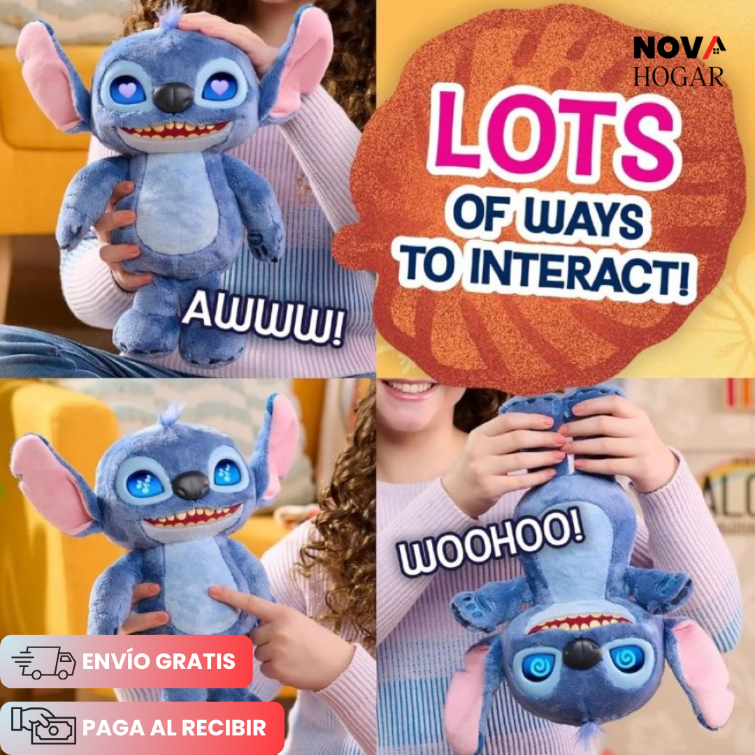 Stitch EmotiBuddy™ Peluche Stitch Interactivo