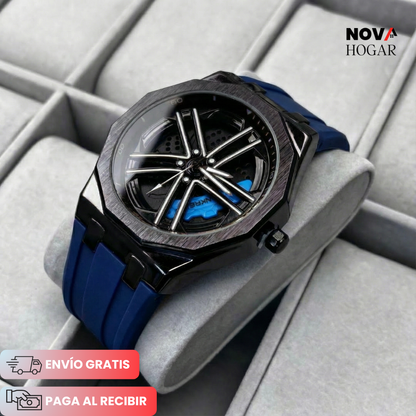 ChronoRim™ Elegante Reloj Inspirado en Ingeniería Automotriz