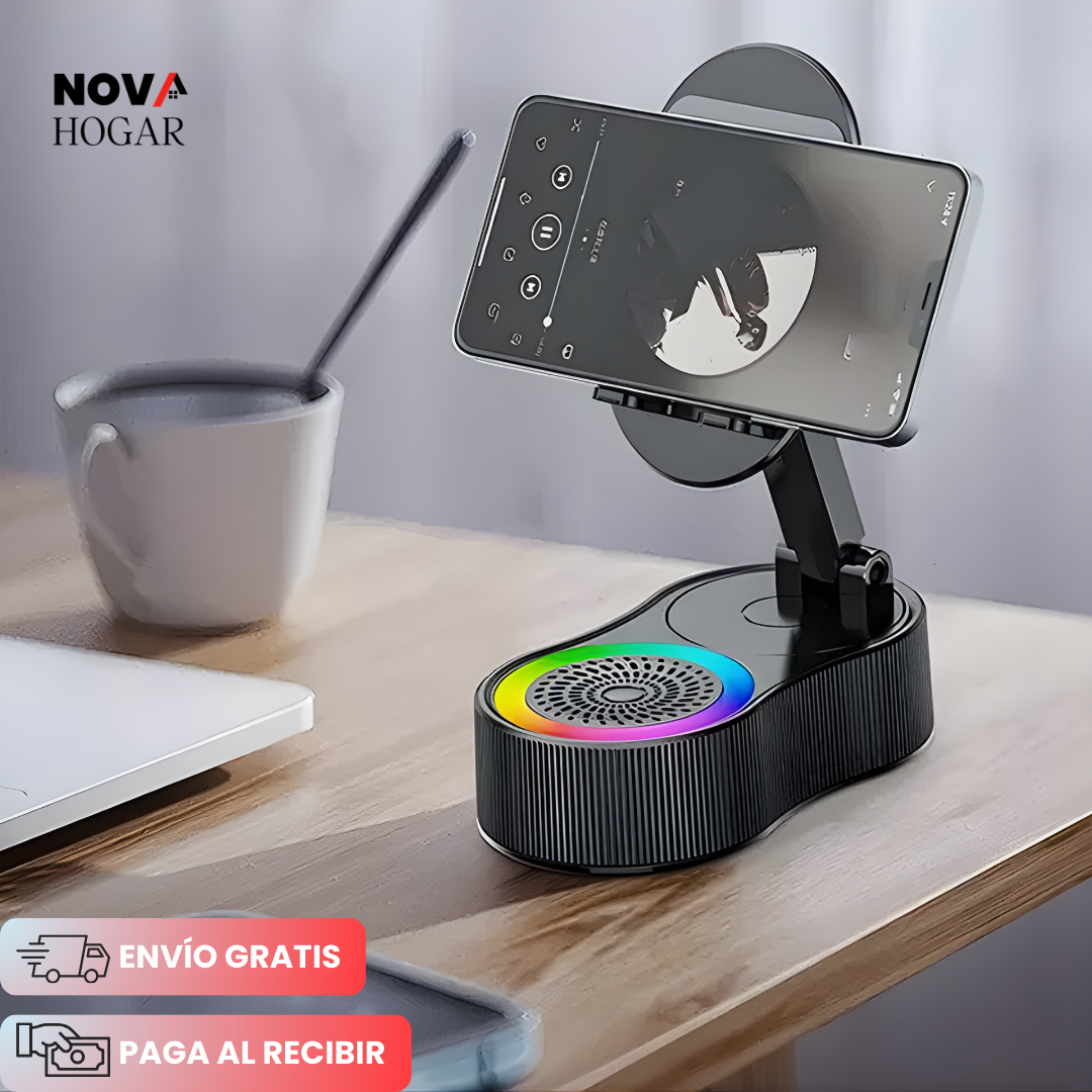 VisiBoom™ Soporte de Celular con Amplificador por Inducción