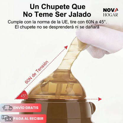 MommyTouch™ Biberón Silicona Sensación Real Materna