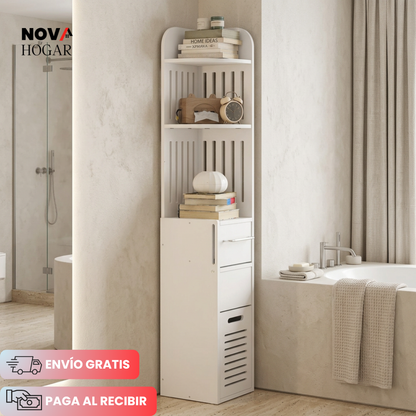 CornerSlim™ Organizador Vertical de Baño Elegante