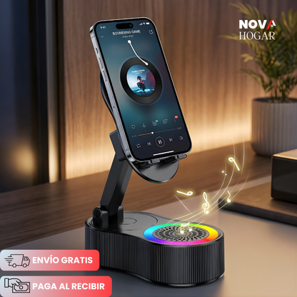 VisiBoom™ Soporte de Celular con Amplificador por Inducción