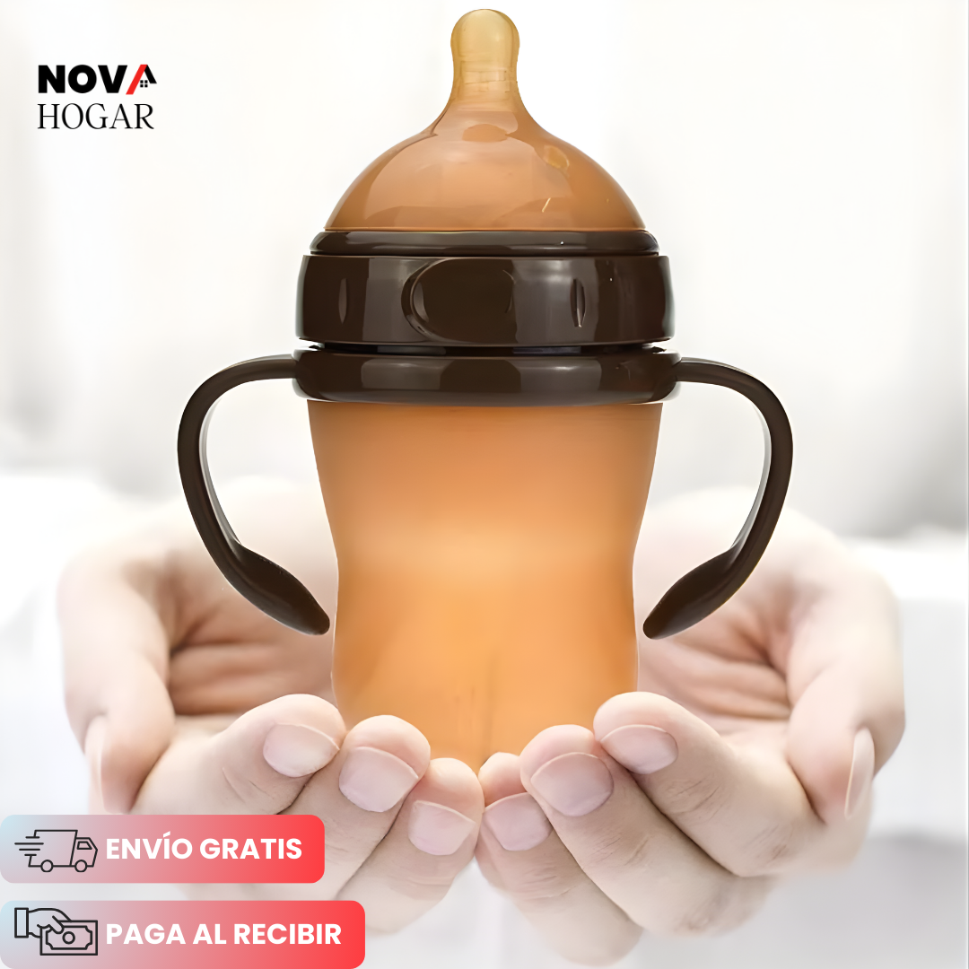 MommyTouch™ Biberón Silicona Sensación Real Materna