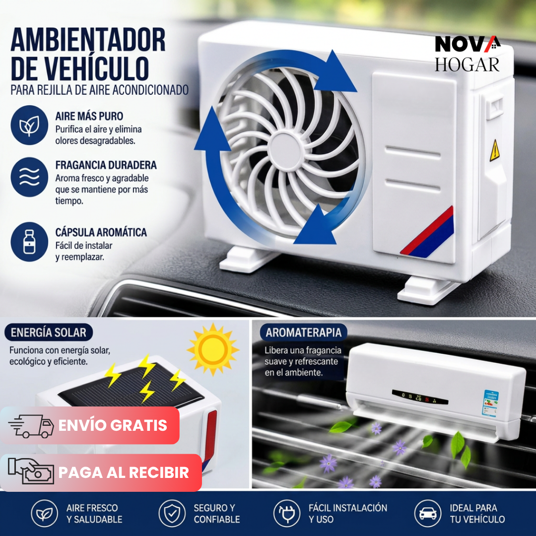 MiniBreeze™ Mini Aire Acondicionado Ambientador De Auto