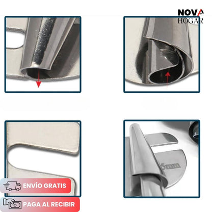 QuickHem™ Guías Máquina de Coser para Dobladillos Perfectos