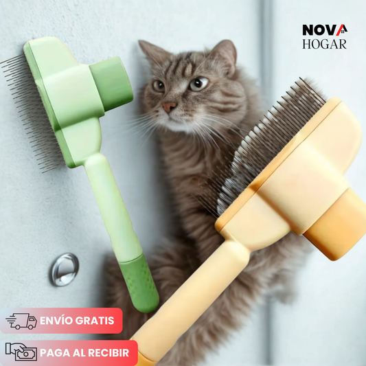 FurMagic™ Cepillo Autolimpiante para Gatos