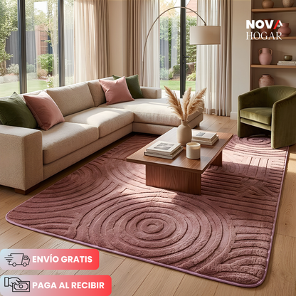 SoftTurk™ Alfombra Turca Moderna de Lujo 1.5x2m