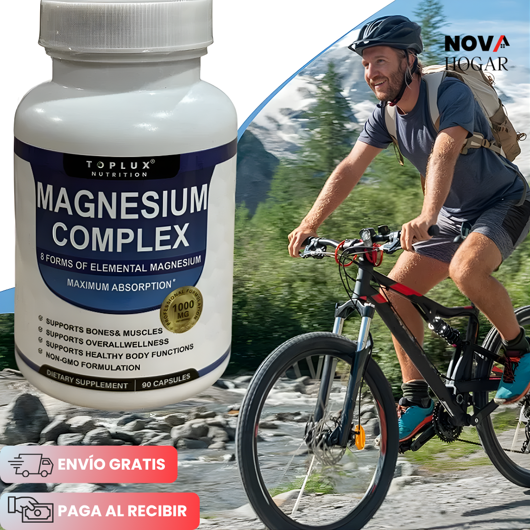 2X1 Magnesium Complex™ Complejo Natural de Magnesio 8 en 1