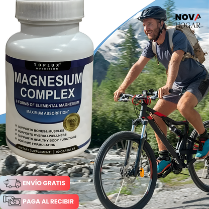 2X1 Magnesium Complex™ Complejo Natural de Magnesio 8 en 1