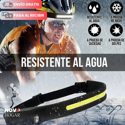 2x1 FlexiBeam™ Lámpara Frontal Con Sensor Inteligente