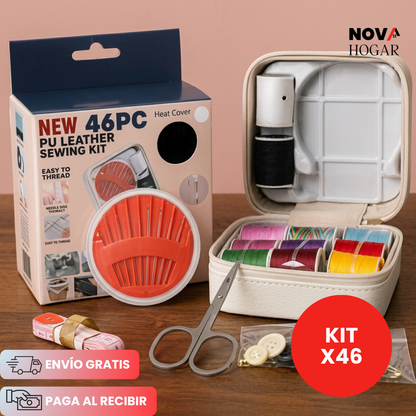 SwiftStitch™ Set Profesional de Costura Portátil con 46 Piezas