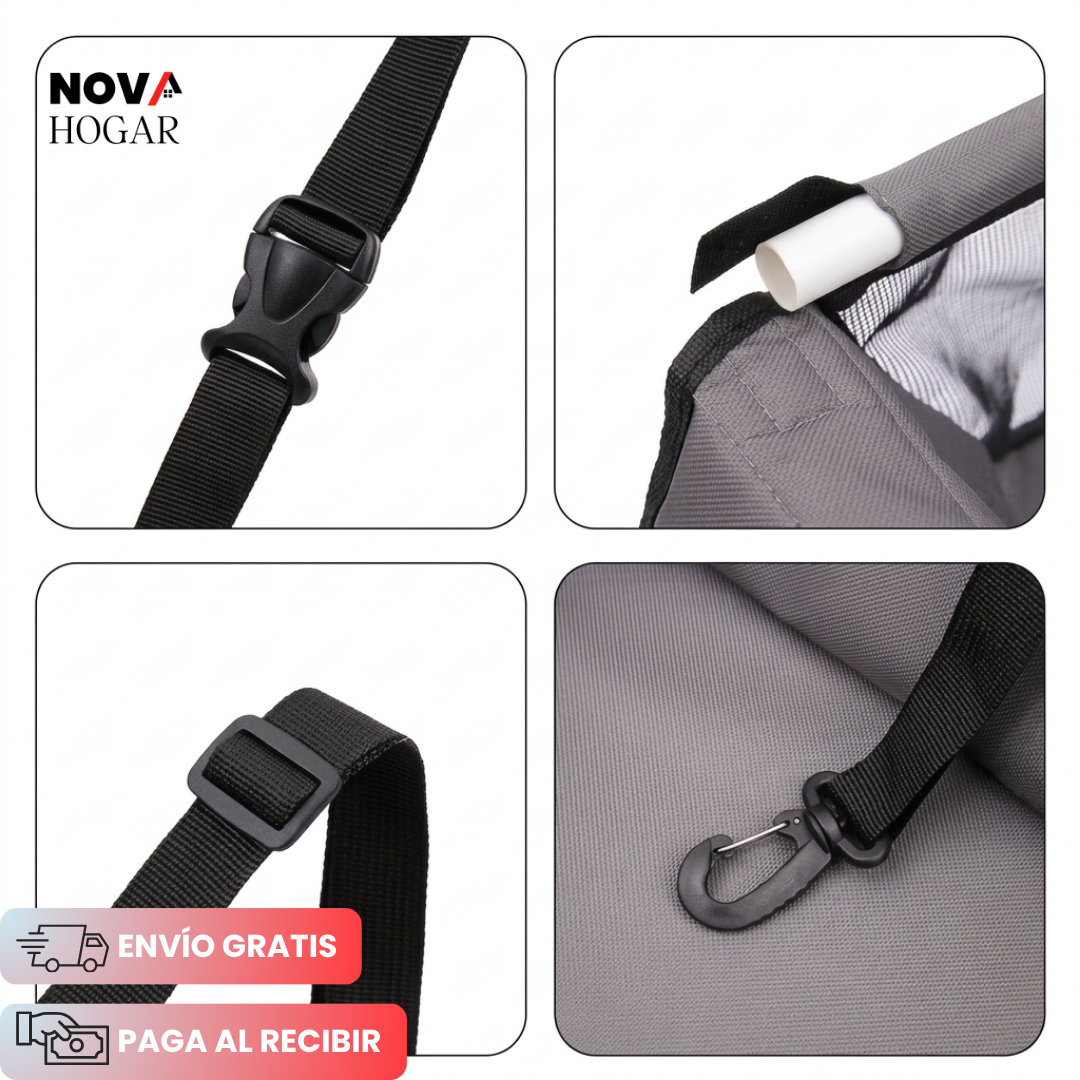 PawsSecure™ Silla de Seguridad para Mascotas