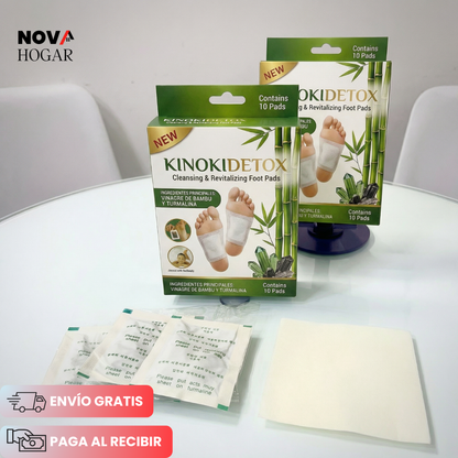 KinokiDetox™ Pack x20 Parches de Desintoxicación Natural