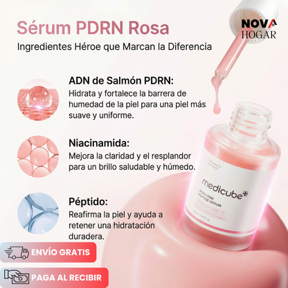 PinkSilk™ Suero Hidratante Coreano con PDRN