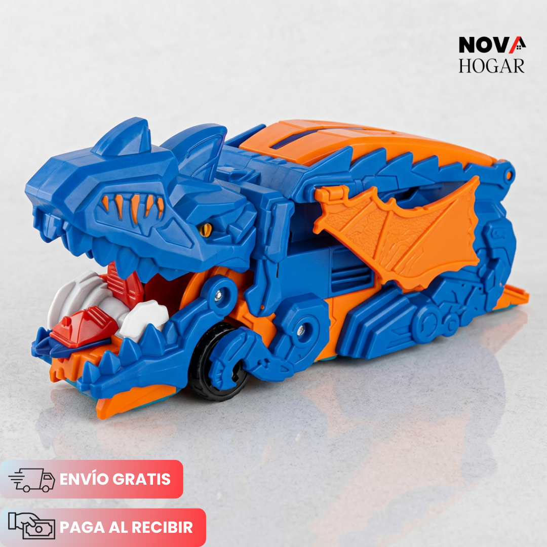 Tracksaurus™ Camión Dinosaurio Con Pista + Carritos y Dinosaurios