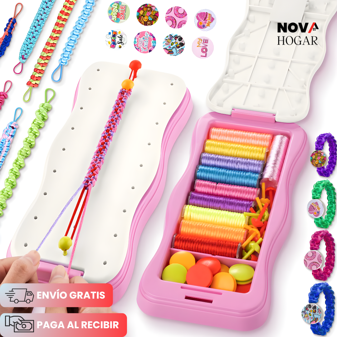 CharmLoom™ Kit Creativo de Bisutería para Niñas