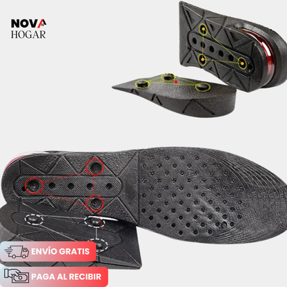 HeightLift™ Plantillas Elevadoras Ajustables Antideslizantes