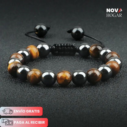 VitalGem™ Pulsera de Hematita y Ojo de Tigre