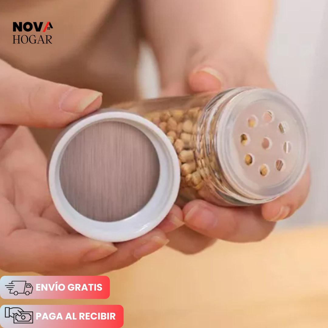 TasteTower™ Organizador de Especias Giratorio Premium