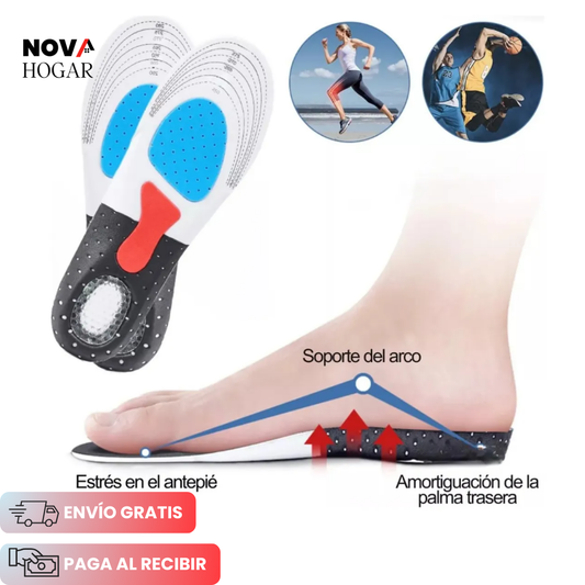 OrthoStep™ Plantillas Ortopédicas con Antishock 2.0