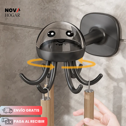 2x1 OctoHook™ Organizador Multifuncional para Pared