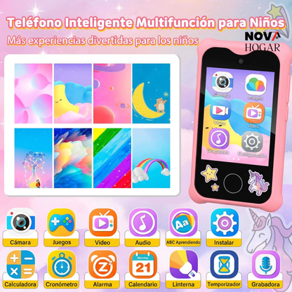 KidPhone™ Celular Educativo con Cámara Dual para Niños