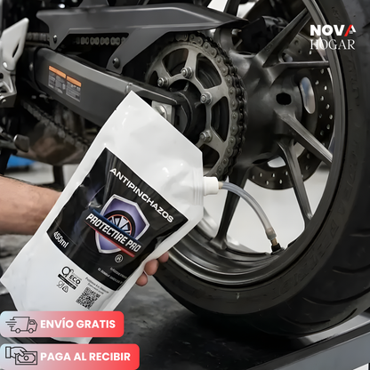 ProtecTire Pro™ Kit Sellador Antipinchazos para Motos