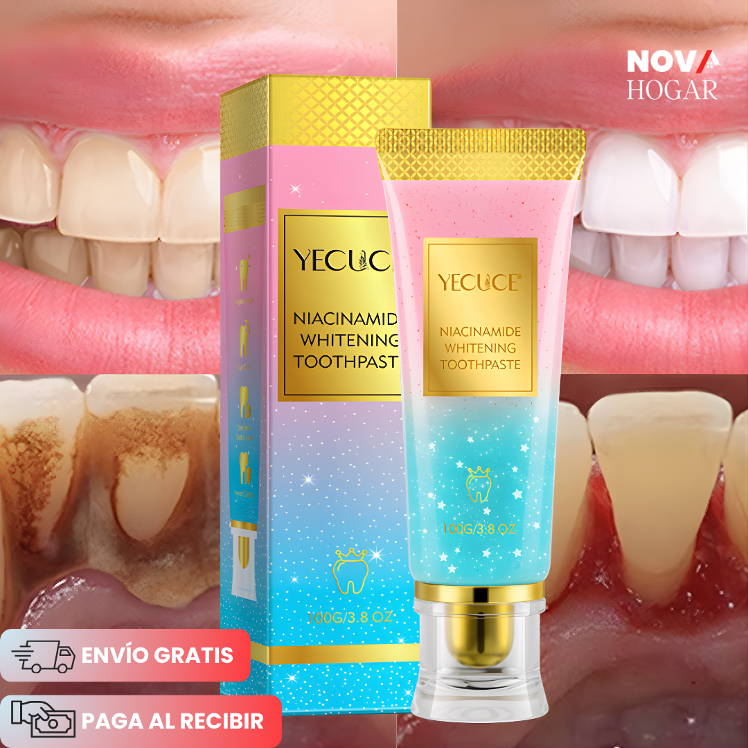 BrightNia™ Pasta Dental Blanqueadora con Niacinamida