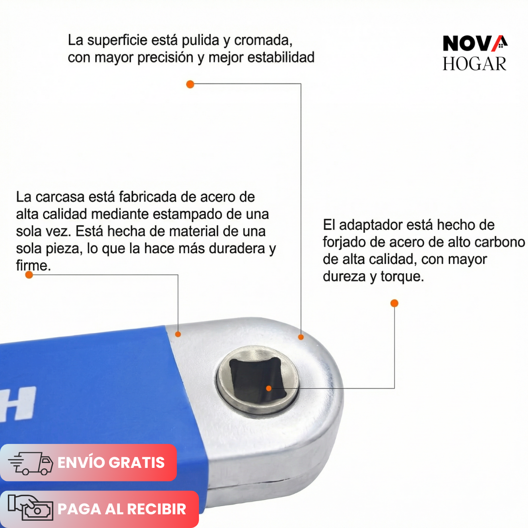 SlimReach™ Set de Llave Extensor para Trinquete