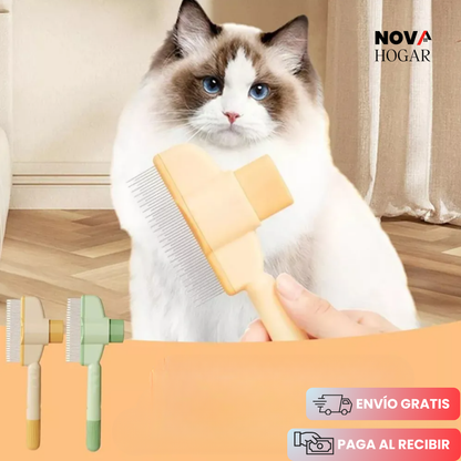FurMagic™ Cepillo Autolimpiante para Gatos