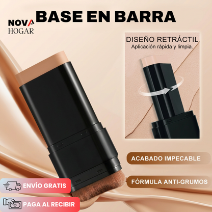 K-Cover™ Base Coreana Dual con Brocha Integrada