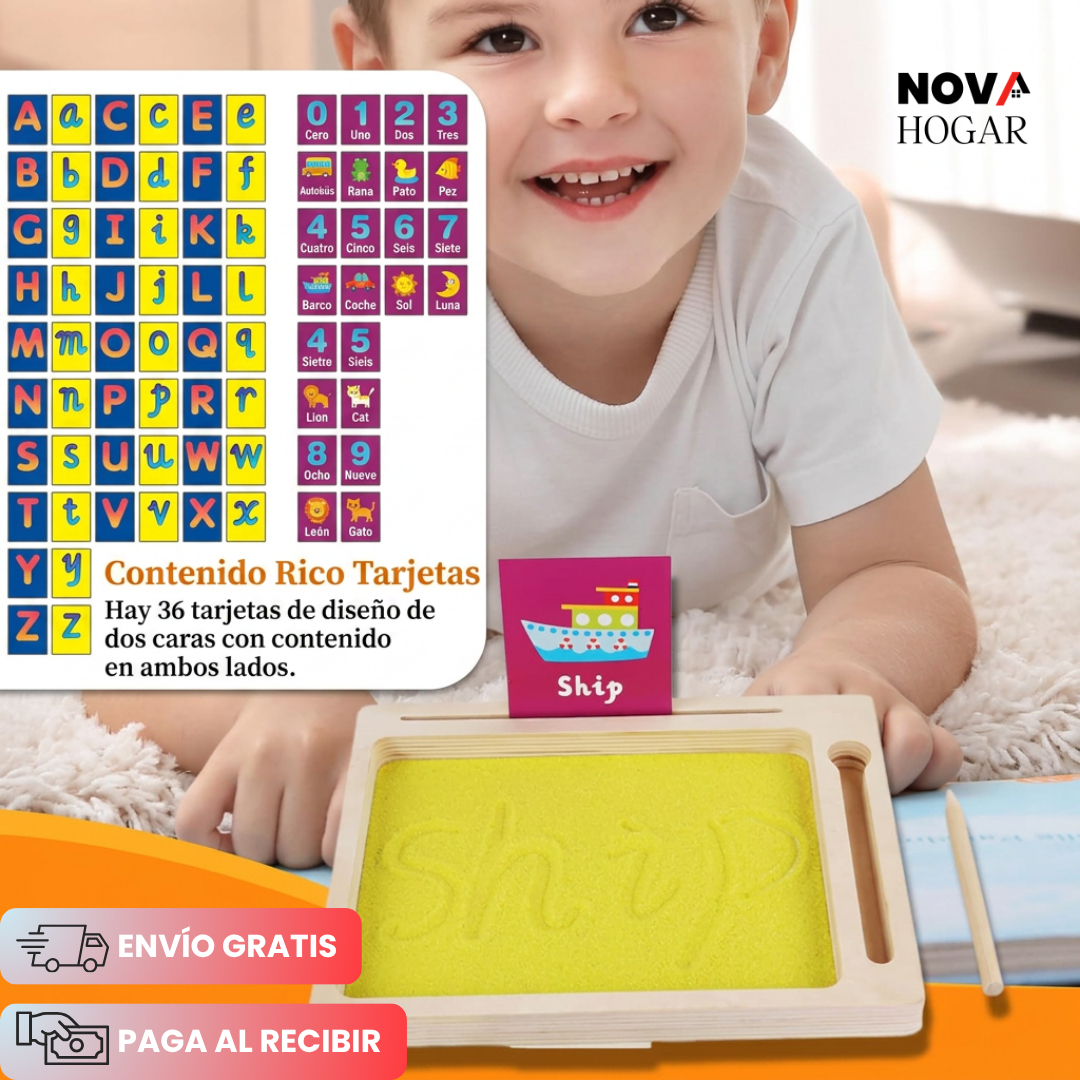 NaturalTrace™ Bandeja Sensorial De Aprendizaje