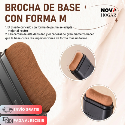 K-Cover™ Base Coreana Dual con Brocha Integrada