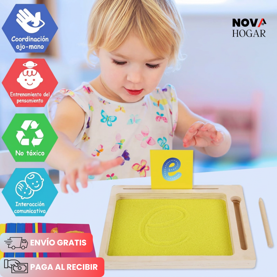 NaturalTrace™ Bandeja Sensorial De Aprendizaje