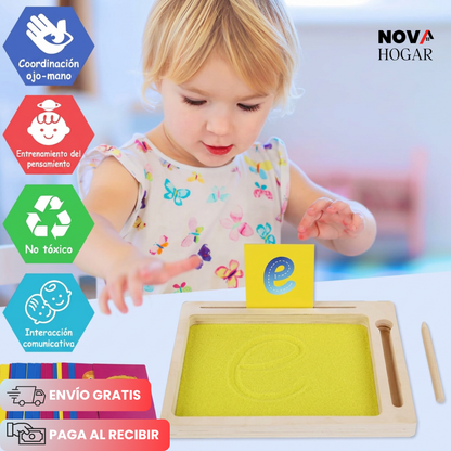 NaturalTrace™ Bandeja Sensorial De Aprendizaje