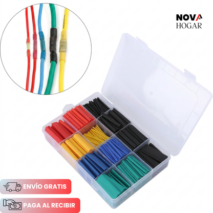 TightWrap™ Kit de 328 Tubos Termocontraíbles