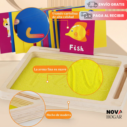 NaturalTrace™ Bandeja Sensorial De Aprendizaje