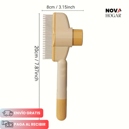 FurMagic™ Cepillo Autolimpiante para Gatos