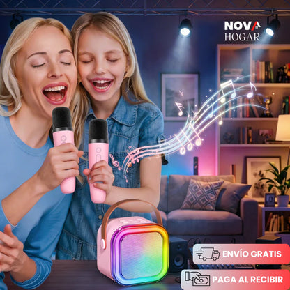 K-PopStar Duo™ Altavoz Infantil Bluetooth con 2 Micrófonos