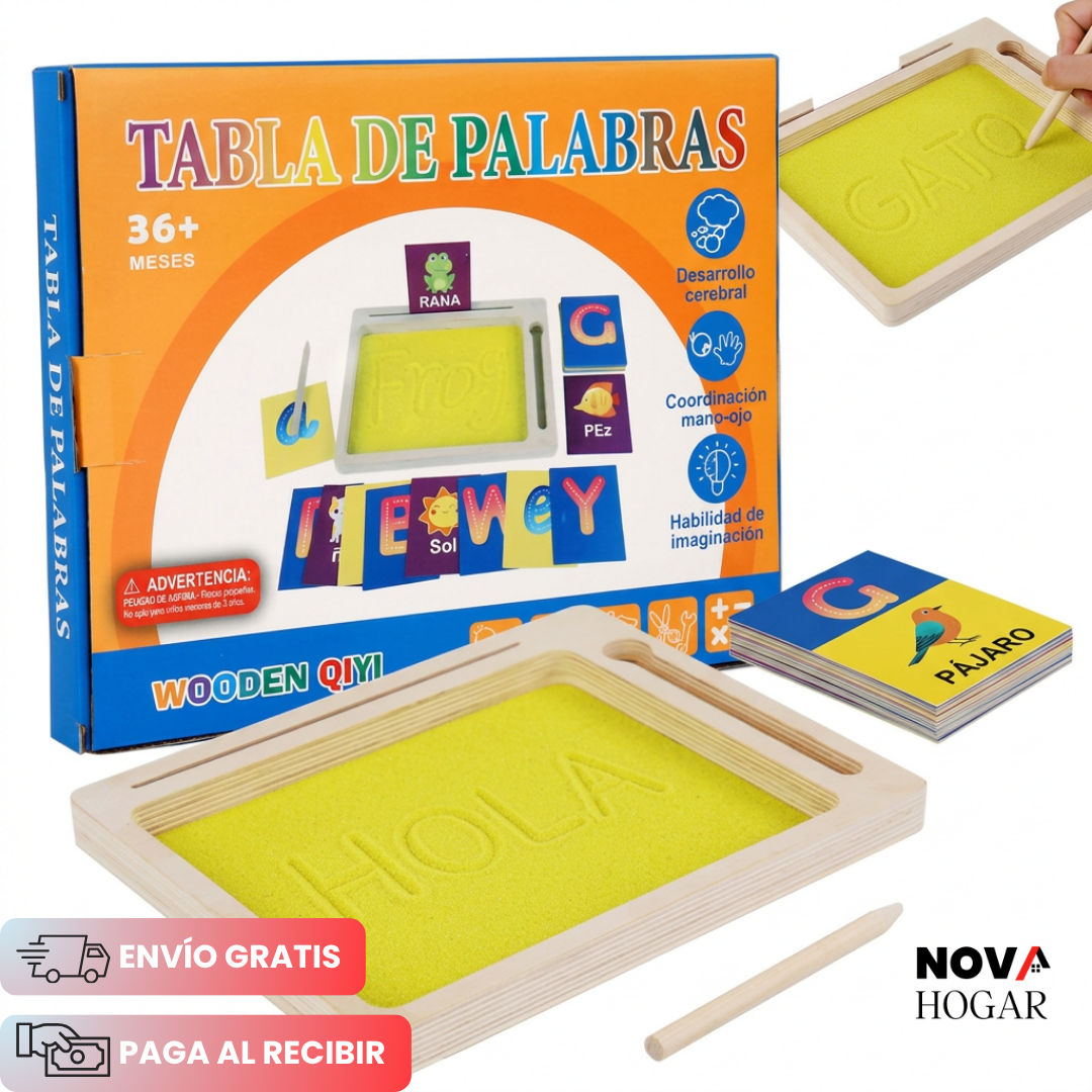 NaturalTrace™ Bandeja Sensorial De Aprendizaje