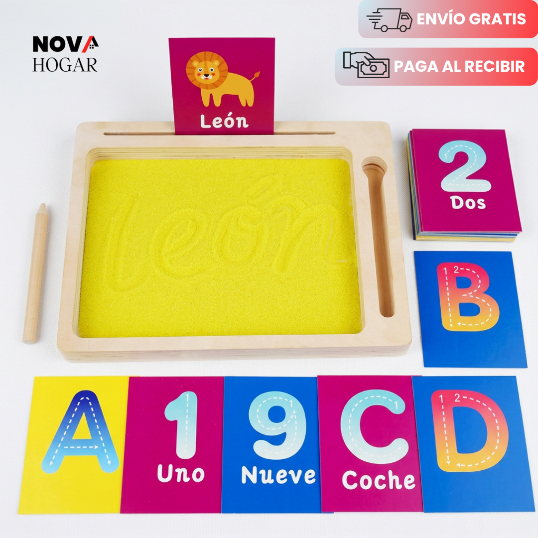 NaturalTrace™ Bandeja Sensorial De Aprendizaje