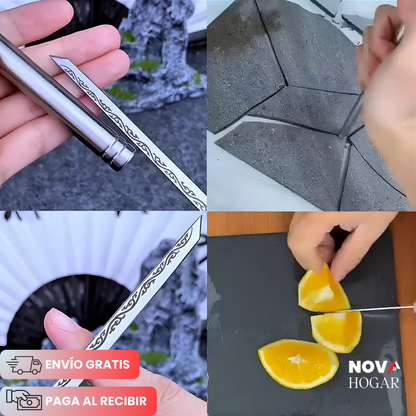 2x1 ZenSlice™ Cuchillo Cortador De Frutas Portátil
