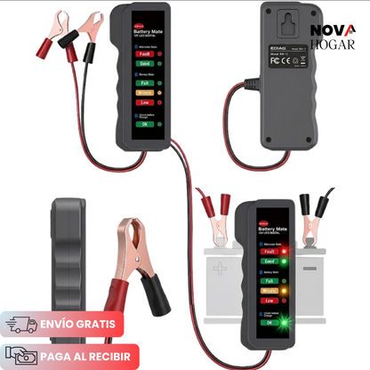 PowerTest™ Probador Digital de Batería y Alternador