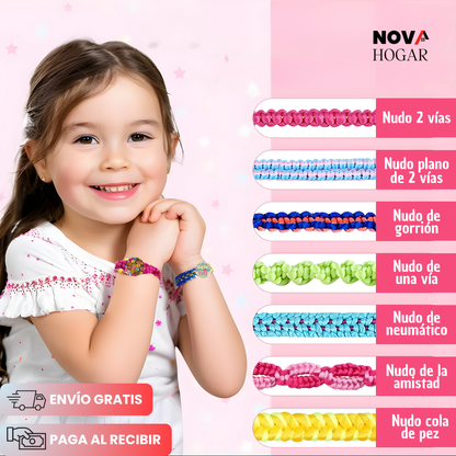CharmLoom™ Kit Creativo de Bisutería para Niñas
